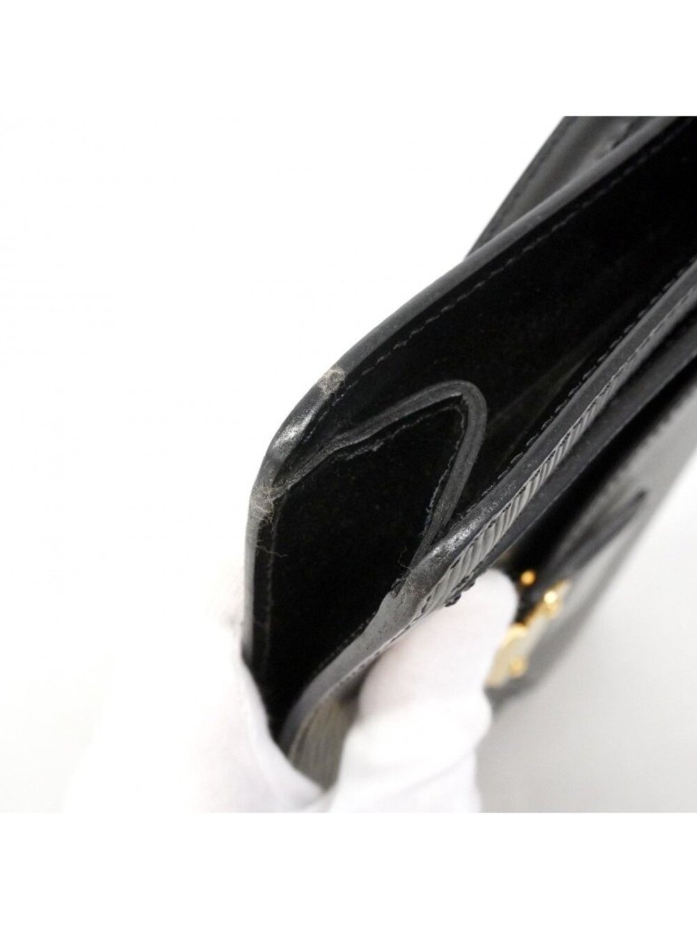 Louis Vuitton Clutch Epi Pochette Series Dragonne Noir - Picture 7 of 10